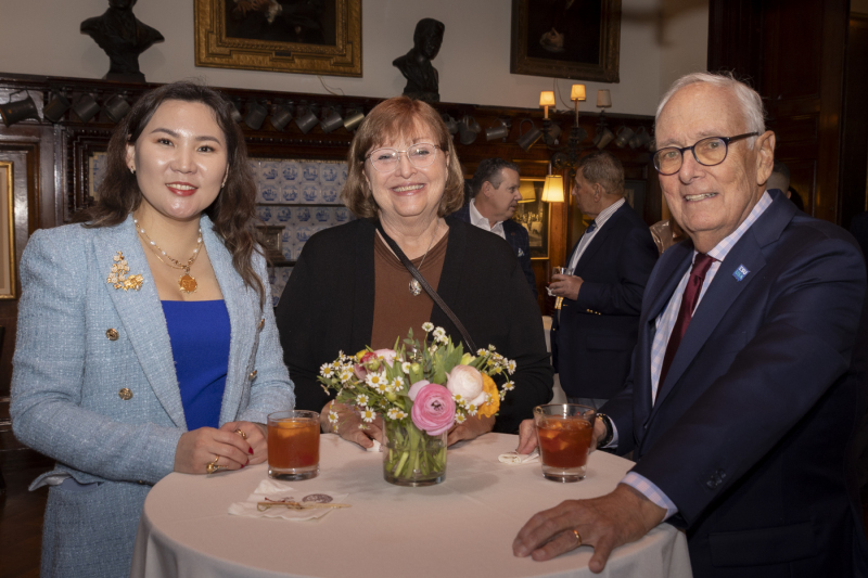 Reception at the Players