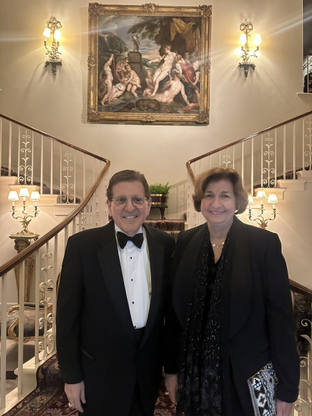 ESU Executive Director Karen Karpowich and Ian Calderon