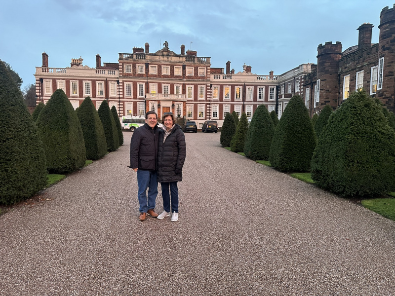 Karen Karpowich and Ian Calderon 